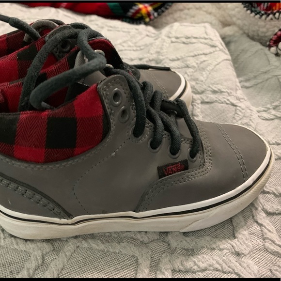 flannel vans shoes